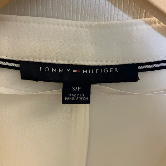 Tommy Hilfiger Cream Double-Breasted Blazer - Picture 3 of 6